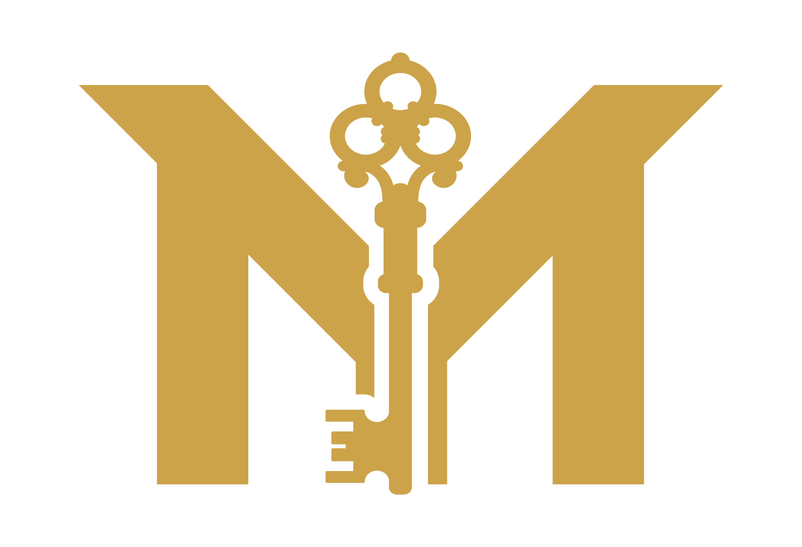 Modern Master Key Logo